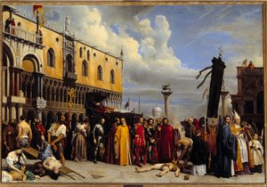 Begravelse hæder til Titian (Tiziano Vecellio