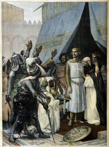 Saint Louis i Jerusalem (fra maleriet af Cabanel) - i "" Le Petite Journal"" af 11. september
