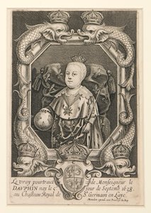 Portræt af Ludvig XIV som Dauphin (Le vray pourtraiet de Monseigneur le Dauphin af Alexandre Boudan