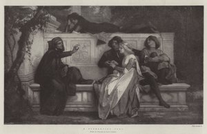 En florentinsk digter af Alexandre Cabanel