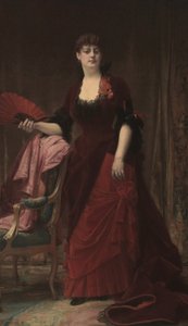 Portræt af Arabella Worsham (senere Arabella Huntington) af Alexandre Cabanel