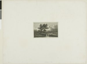 Alpine Landskab af Alexandre Calame