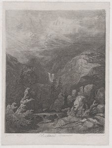 Landskab, 1839. af Alexandre Calame