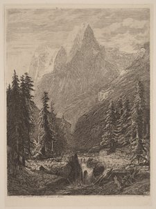 Bjergeng af Alexandre Calame