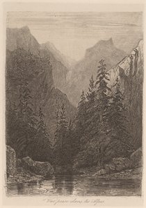 Udsigt taget i Alperne af Alexandre Calame