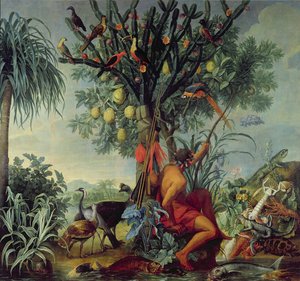 Den indianske jæger, 1740