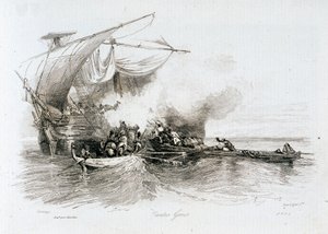 Græske pirater af Alexandre Gabriel Decamps