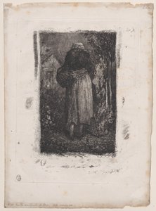 Gammel tiggerkone, 1833-38. af Alexandre Gabriel Decamps