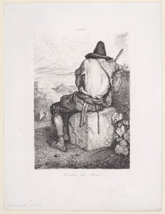 Svinepasser, 1843. af Alexandre Gabriel Decamps