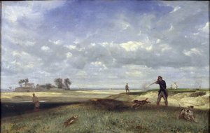 Jagten, 1847 af Alexandre Gabriel Decamps