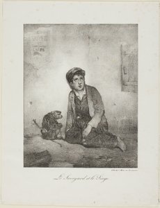 Savoyarden og Aben af Alexandre Gabriel Decamps