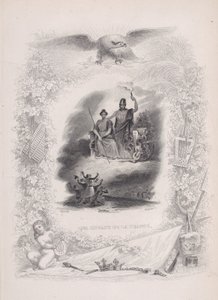 Frankrigs børn, fra Bérangers sange, 1829 af Alexandre Gustave Adolphe Levasseur