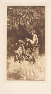 Allegorisk sammensætning af Alexandre de Riquer