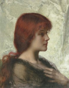 En rødbrun skønhed af Alexei Alexevich Harlamoff
