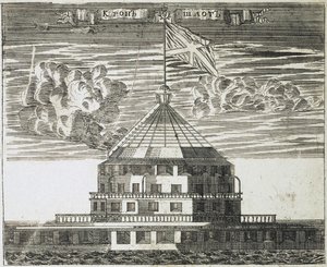 Fort Kronschlot i Kronstadt, 1717 af Alexei Ivanovich Rostovtsev