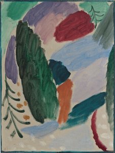 Frosty Day, 1915. af Alexej von Jawlensky