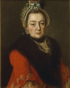 Portræt af Anna Ivanovna Kolycheva, 1768 af Alexei Petrovich Antropov