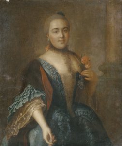 Portræt af grevinde Elizabeth Vorontsova 1739-1792, 1762