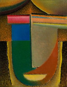 Abstrakt Head Africa, 1933 af Alexej von Jawlensky