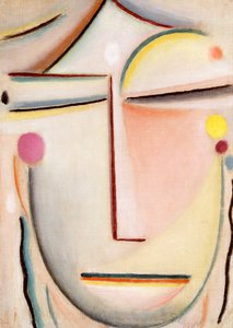 Abstract of a Head: Morning light, c.1920 af Alexej von Jawlensky