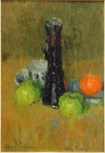 Blå kande med grønne æbler af Alexej von Jawlensky