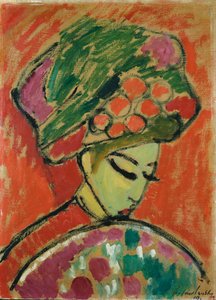 Pige i turban af Alexej von Jawlensky