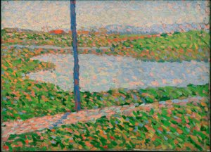 Landskab med sø af Alexej von Jawlensky