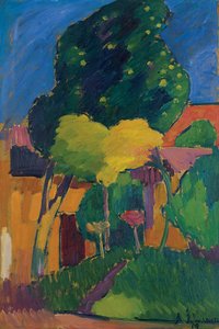 Murnau, 1908 af Alexej von Jawlensky