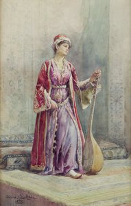 Haremsmusiker, 1888 af Alexina MacRitchie