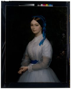 Portræt af Mademoiselle Mathilde de Nédonchel