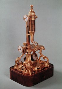 Mikroskop tilhørende Louis Auguste d