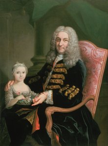 Dobbelt-portræt af Alexis Simon Belle