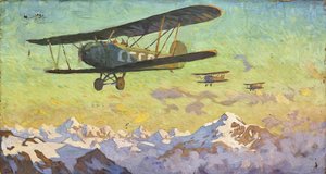 Overflyvning af Kaukasusbjergene af Alfons Konstantinovich Zhaba