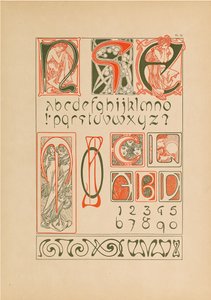 Dekorative dokumenter, 1902. af Alfons Marie Mucha