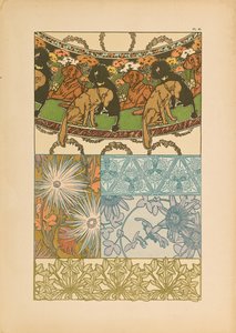 Dekorative dokumenter, 1902. af Alfons Marie Mucha