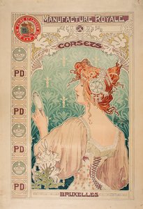 Fremstilling Royale af korsetter, 1897.