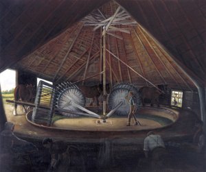 Woad Mill ved Parson Drove, ca. 1900 af Alfred Balding