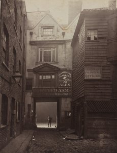 The Oxford Arms, Warwick Lane,1875 (foto) af Alfred & Bool John Bool