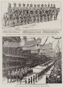 Hendes Majestæt Dronningens jubilæum af Alfred Chantrey Corbould