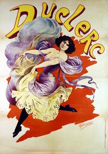 Duclerc plakat (farve litho)