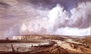 Englands sydkyst af Alfred Clint