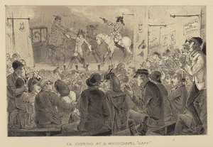 En aften på en Whitechapel Gaff af Alfred Concanen