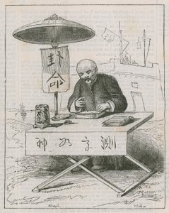 kinesisk skrift; Et besøg i den kinesiske samling af Alfred Crowquill
