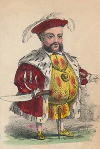 Henrik VIII, 1856 af Alfred Crowquill