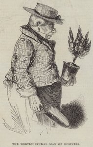 Forretningens havebrugsmand af Alfred Crowquill