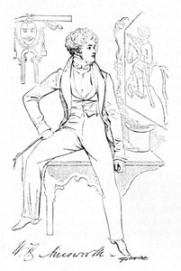 William Harrison Ainsworth, c1835, 1904 af Alfred Crowquill