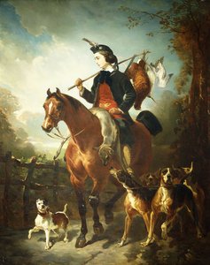 Den unge Vildtmand, af Alfred Dedreux