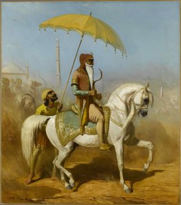 Portræt af Maharaja Ranjit Singh.