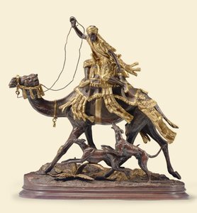 Jagt i Sahara af Alfred Dubucand