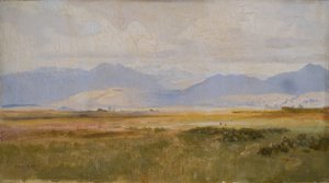 Harlech-bugten, forår (maleri)